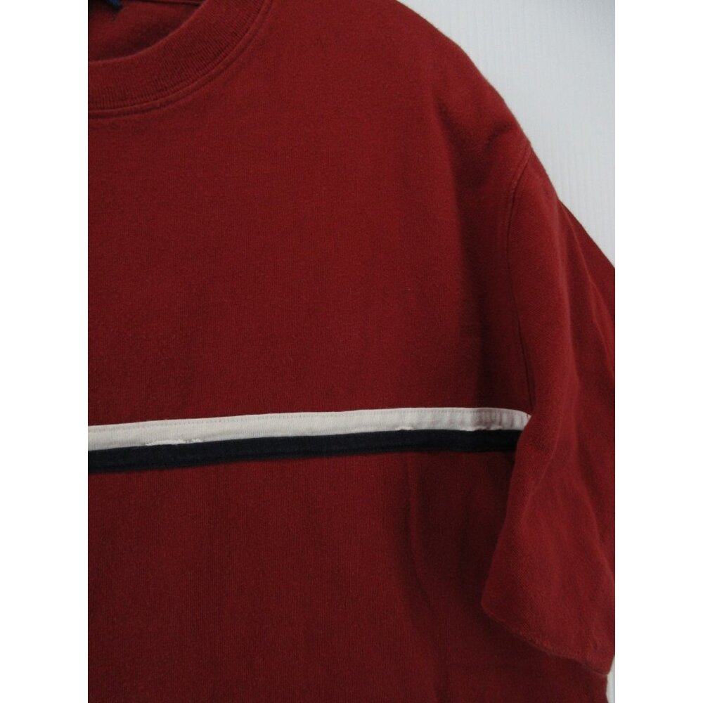 VINTAGE J crew Shirt Large Pullover Striped Preppy Classic Y2K Crewneck* - Picture 4 of 10